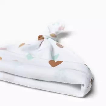 Шапочка-узелок для девочки МИКС, размер 40 см