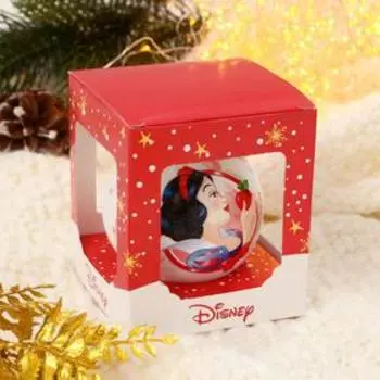 Шар "Белоснежка" 8,5 см микс