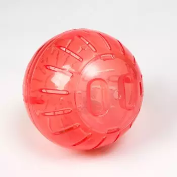 Шар для грызунов Пижон FRIENDS 12 см, красный