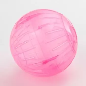 Шар для грызунов «Пижон», 14.5 см, розовый