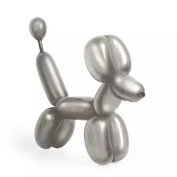 Шар для твистинга 260, хром Shiny, набор 25 шт., серебро