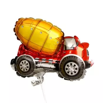 Шар воздушный фольгированный 12" «Бетономешалка»
