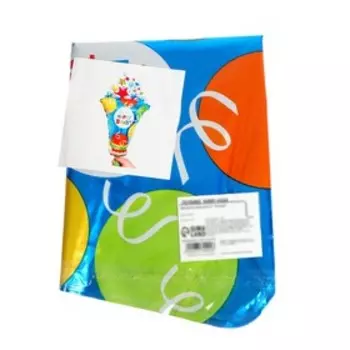 Шар фольгированный 12" «Попкорн»