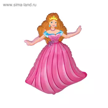 Шар фольгированный 14" «Принцесса» для палочки
