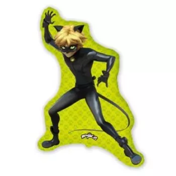 Шар фольгированный 13" «Супер-Кот», для палочки