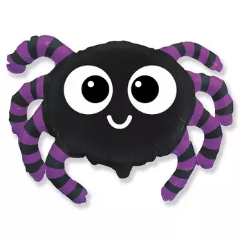 Шар фольгированный 14" «Паучок», мини-фигура