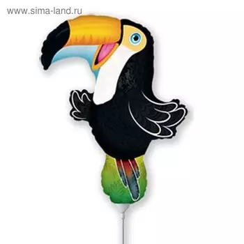 Шар фольгированный 14" «Тукан»
