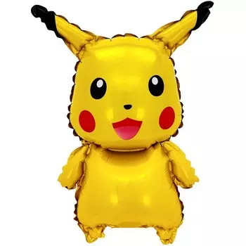 Шар фольгированный 17" «Персонаж Аниме», мини-фигура, под воздух, набор 5 шт.