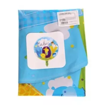 Шар фольгированный 18" BOY, цвет голубой