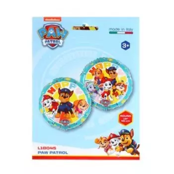 Шар фольгированный 18" Happy «Щенячий Патруль», круг