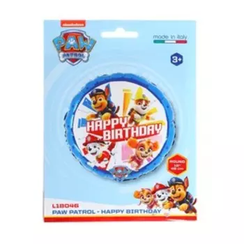 Шар фольгированный 18" HB «Щенячий Патруль», круг