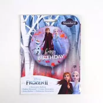 Шар фольгированный 18" «Холодное Сердце II», круг