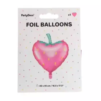Шар фольгированный 18" «Клубника», фигура