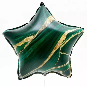 Шар фольгированный 18" «Красота», звезда, набор 50 шт.