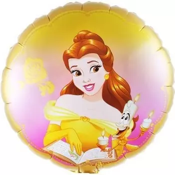 Шар фольгированный 18" круг "Белль"