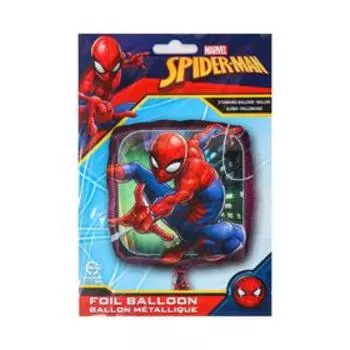 Шар фольгированный 18" круг «Человек-Паук»