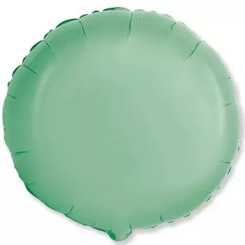 Шар фольгированный 18" «Мятный макарунс», круг