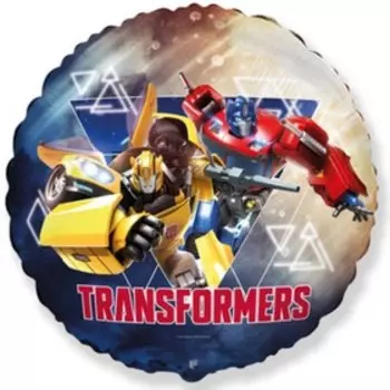 Шар фольгированный 18" круг "Трансформеры" 1202-3153