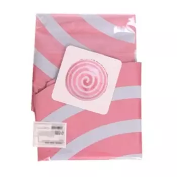 Шар фольгированный 18" «Леденец, спираль», цвет розовый