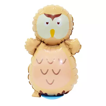 Шар фольгированный 18" «Неваляшка-сова», под воздух