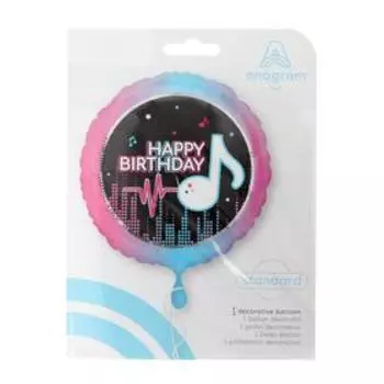 Шар фольгированный 18" НВ «Блогер», Party, круг