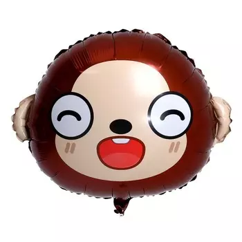 Воздушный шар фольгированный 18" «Обезьянка-аниме», фигура