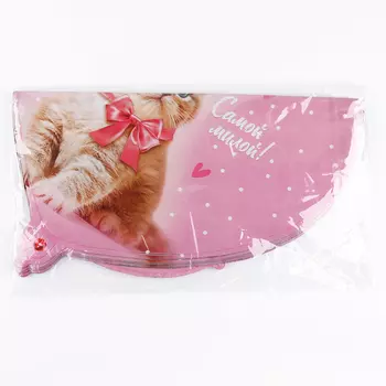 Воздушный шар фольгированный 18" «Самой милой», сердце, набор 50 шт.