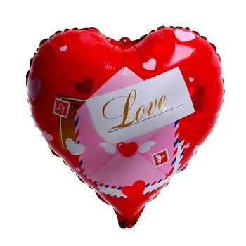 Шар фольгированный 18" "Сердечное письмо"