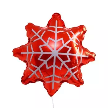 Воздушный шар фольгированный 18" «Снежинка»