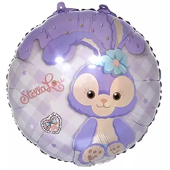 Шары воздушные фольгированные 18" «Заяц сиреневый»