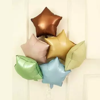 Шар фольгированный 18" «Звезда», мистик розовый