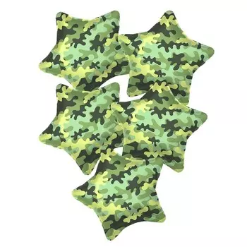 Шары воздушные фольгированные 19" «Камуфляж», набор 5 шт.