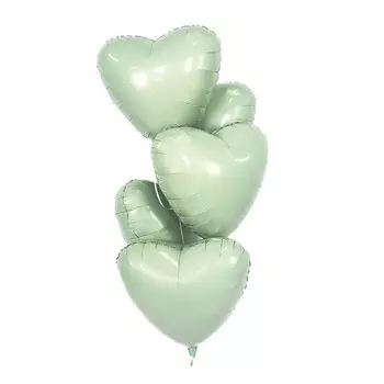 Шар фольгированный 19" «Олива», сердце