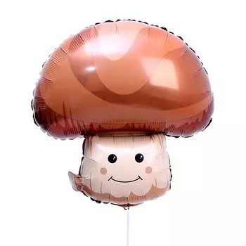 Шар фольгированный 20" «Белый гриб»