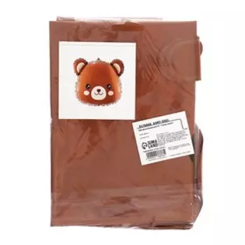 Воздушный шар фольгированный 24" «Голова мишки», фигура