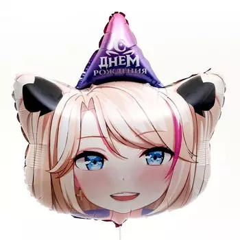 Воздушные шары фольгированные 24" «Аниме-блонди», 50 шт.