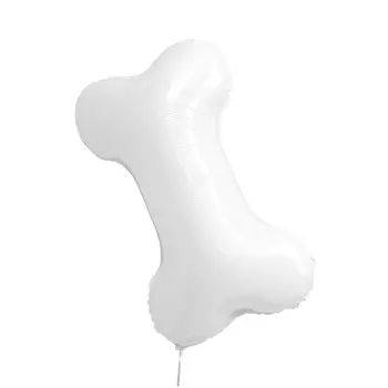 Воздушный шар фольгированный 24" «Белая косточка», фигура