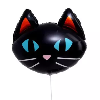 Шар воздушный фольгированный 24" «Чёрная кошка»