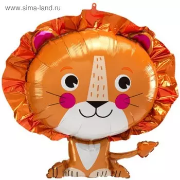 Шар фольгированный 24" «Лев», фигура