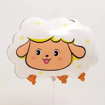 Шар фольгированный 24" «Раз овечка, два овечка»