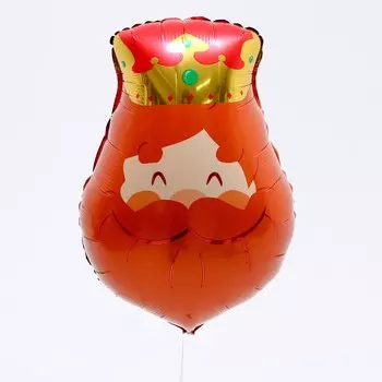 Воздушный шар фольгированный 25" «Царь», фигура