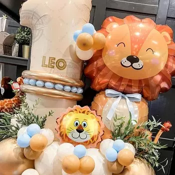 Шар фольгированный 25" «Лев»