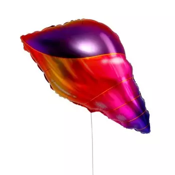 Воздушный шар фольгированный 25" «Морская ракушка», фигура