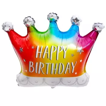 Шар фольгированный 25" «Сказочная корона»