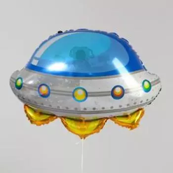 Шар фольгированный 26" «Летающая тарелка», фигура