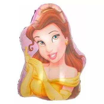 Шар фольгированный 27" «Принцесса Белль», фигура