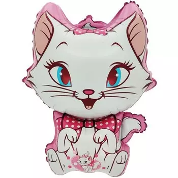 Шар фольгированный 27" «Кошечка Мари», фигура