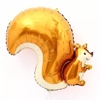 Воздушный шар фольгированный 28" «Белка», фигура