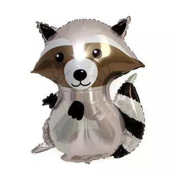 Воздушный шар фольгированный 28" «Енот», фигура