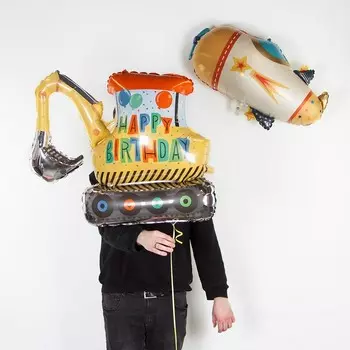 Шар фольгированный 29" «Самолёт», фигура